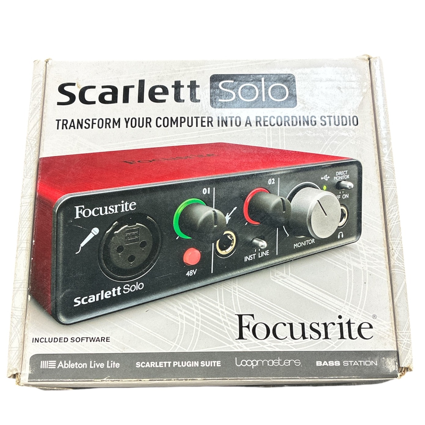 Pre-owned Focusrite Scarlett Solo 1st Gen - Own4Less